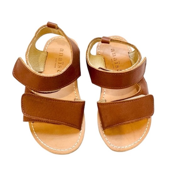 Anais & I kids leather unisex summer sandals. NWT - Picture 1 of 8